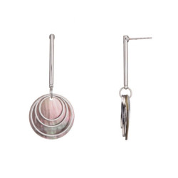 Sona Boucles d'oreilles tige noir