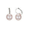 Sybile Boucles d'oreilles dormeuse rose