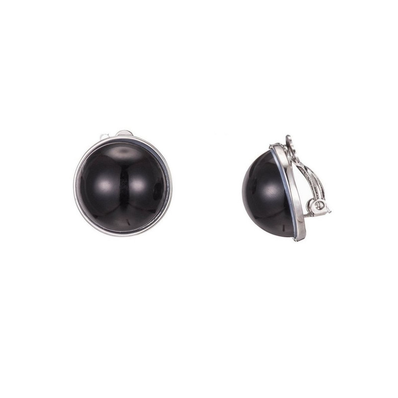Sharena Boucles d'oreilles clip noir