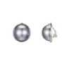 Sharena Boucles d'oreilles clip gris
