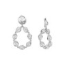 Waleis - Boucles d'oreilles clip blanc