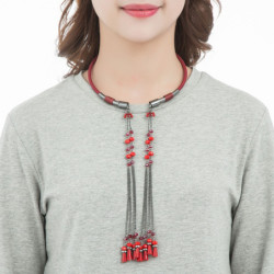 Waamil - Collier rouge