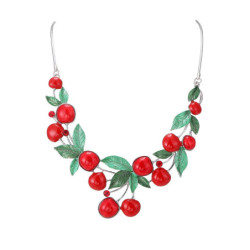Kimiko - Collier rouge