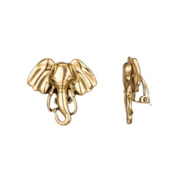 Osada Boucles d'oreilles clip dorée 2