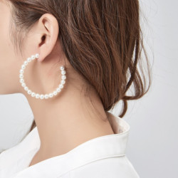 Suzie Boucle d'oreille gris 2