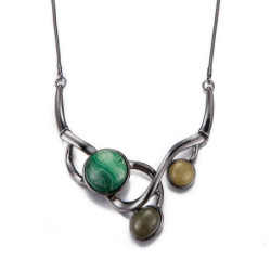 Adéle - Collier vert