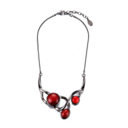 Adéle - Collier rouge