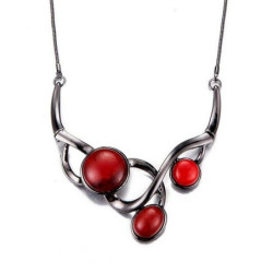 Adéle - Collier rouge