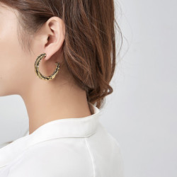 Gillie Boucle d'oreille tige argenté