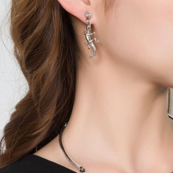 Onishi Boucle d oreille tige silver