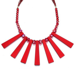 Asai Collier rouge