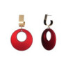Azuma Boucle d oreille rouge