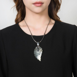 Sano Collier dore blanc