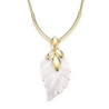 Sano Collier dore blanc
