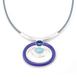 Akasuki Collier bleu