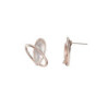 Izumi Boucle d oreille doree rose