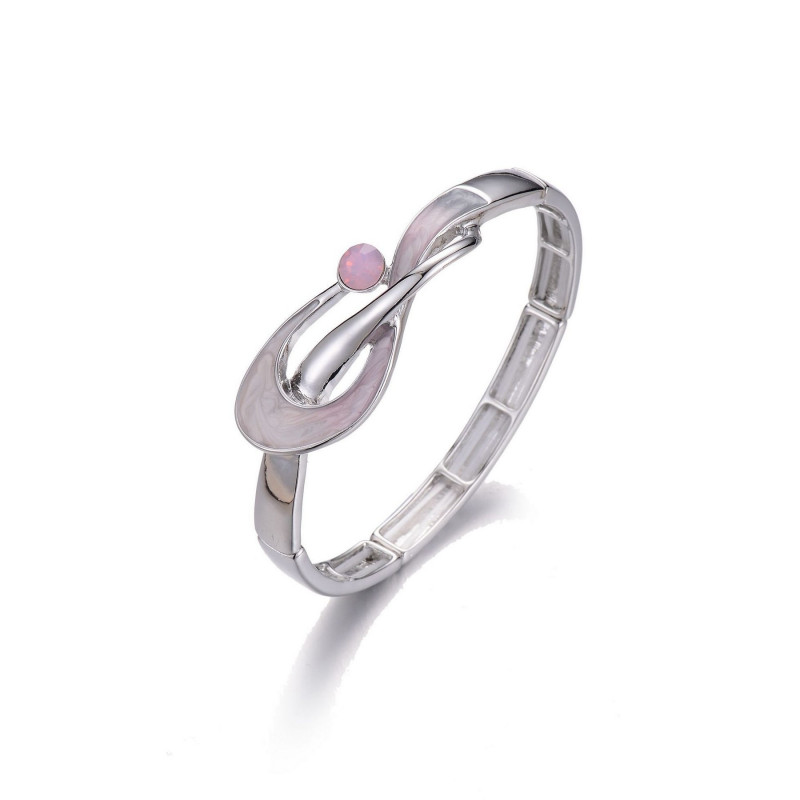 FUKUDA-Bracelet elastique rose