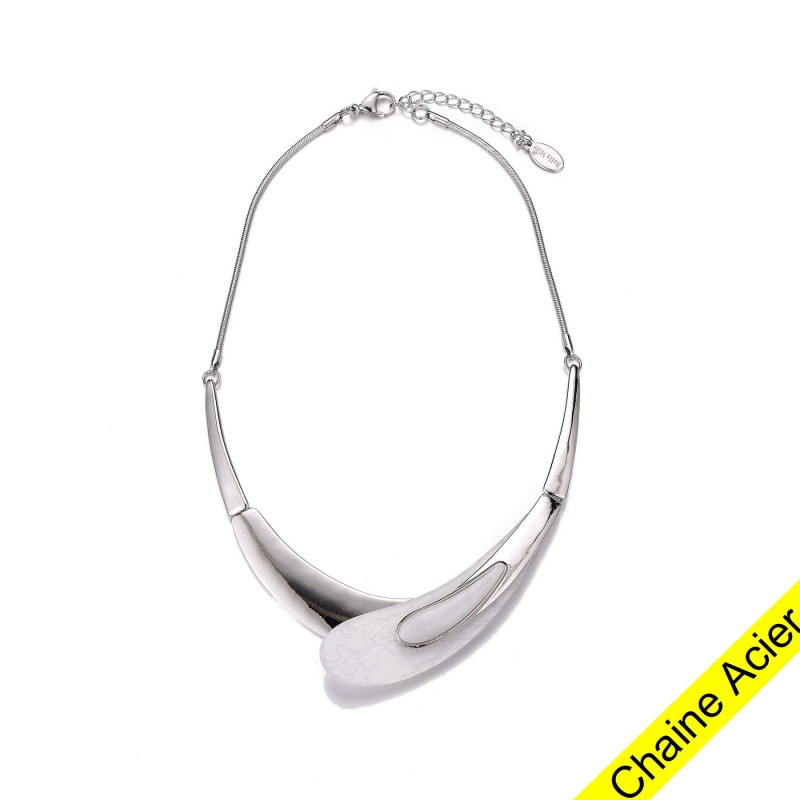 Anka Collier blanc