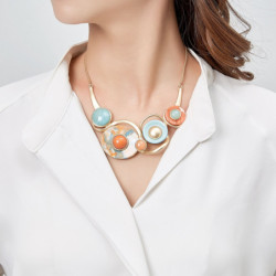 Furuta - Collier dore rose