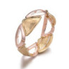 Iris-Bracelet elastique dore dore rose