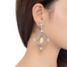 Lalya - Boucles d'oreilles clip marron