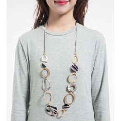 Sylene Sautoir zebre