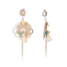Lara - Boucles d'oreilles clip beige