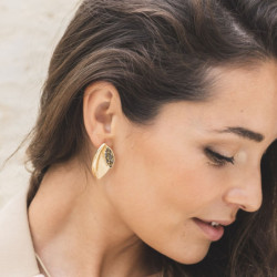 Gracia - Boucle d'oreille argentée