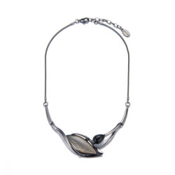 Barbora - Collier gris