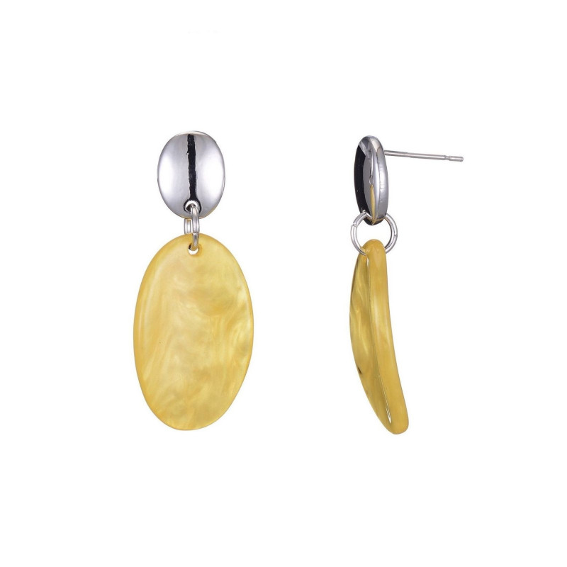 ASUKA-Boucle d oreille jaune