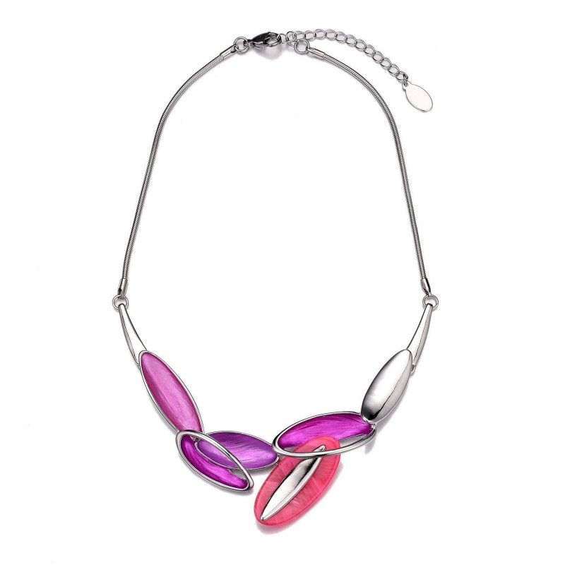 ASUKA-Collier fuchsia