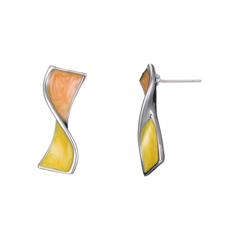 FURUTANI-Boucle d oreille jaune