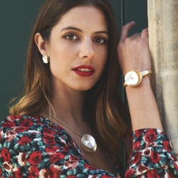 GAEA-Bracelet élastique doré