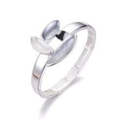 GWENDOLINE-Bracelet argente