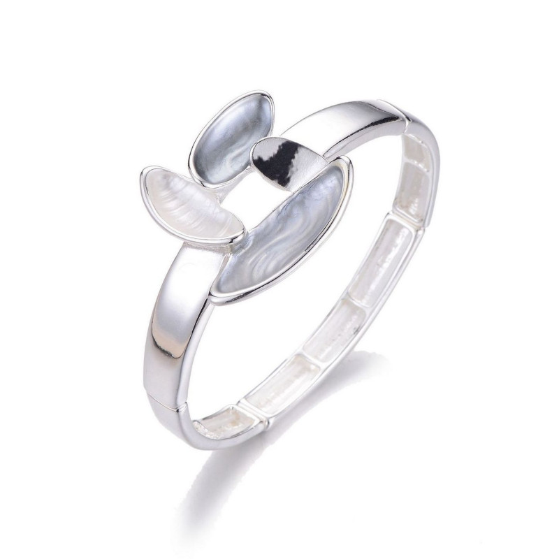 GWENDOLINE-Bracelet argente