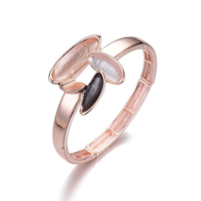 GWENDOLINE-Bracelet dore rose