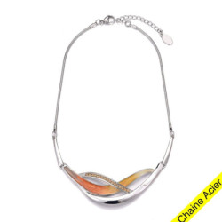 Albertine - Collier orange