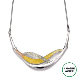 Albertine - Collier jaune