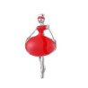 LORENE-Broche rouge