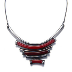Beata - Collier rouge