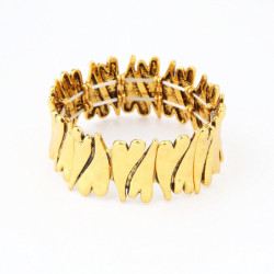 Ximena - Bracelet doré