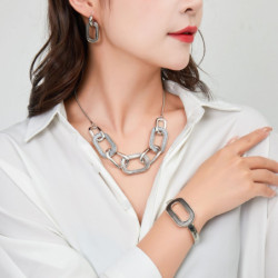 Hadia - Bracelet argenté