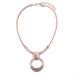 Galatea - Collier doré rose