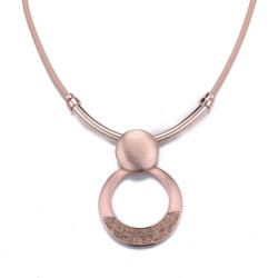 Galatea - Collier doré rose