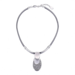 Georgina - Collier argenté