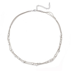 Gertraud - Collier argenté