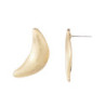 Hadie - Boucle d'oreille tige dorée