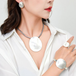 Heaven - Bague élastique argentée