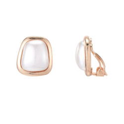 Sabra - Boucle d'oreille clip dorée