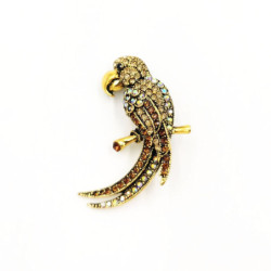 Paolina - Broche peroquet